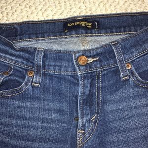 Levi's Too Superlow 524 Jeans sz 7s